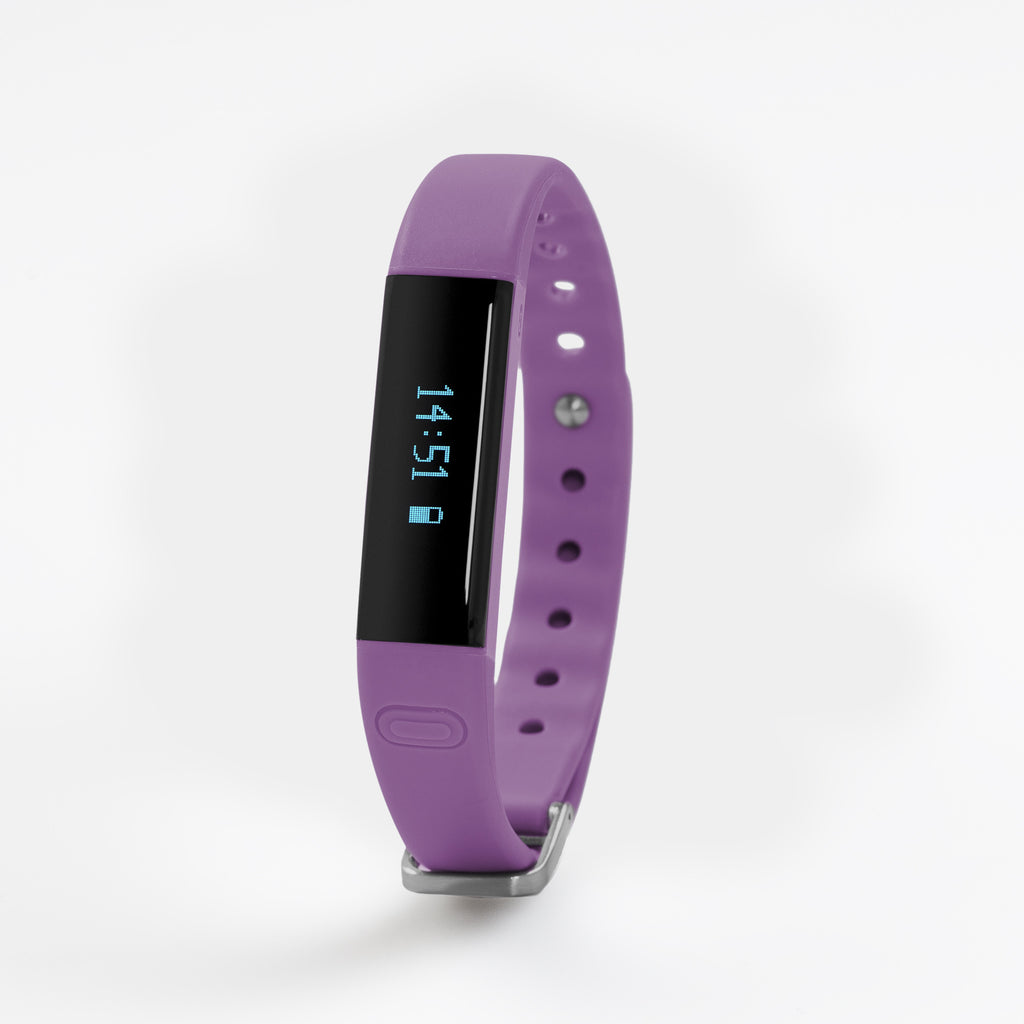 NUBAND ACTIV+2 - Slim Activity And Sleep Tracker (Plum)