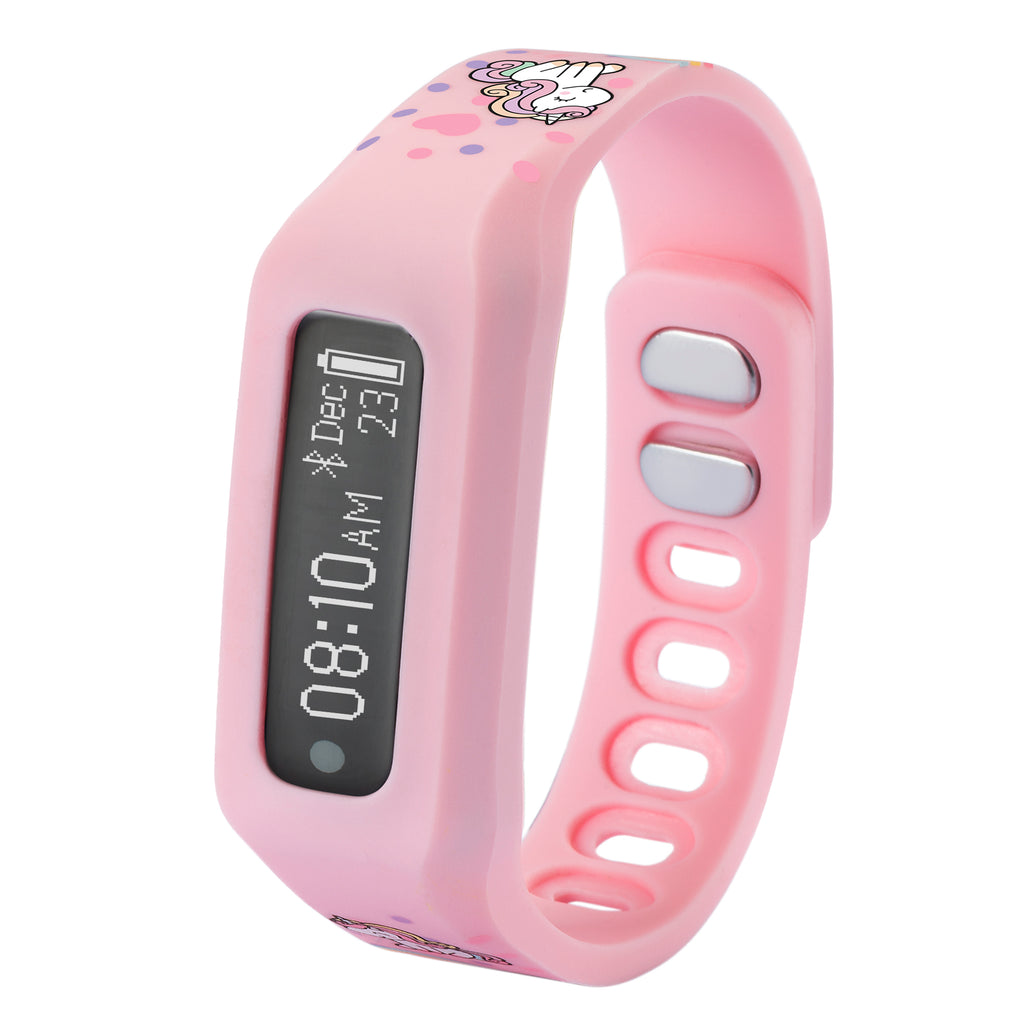 NUBAND JR CHAMPS_PINK UNICORN ACTIVITY AND SLEEP TRACKER