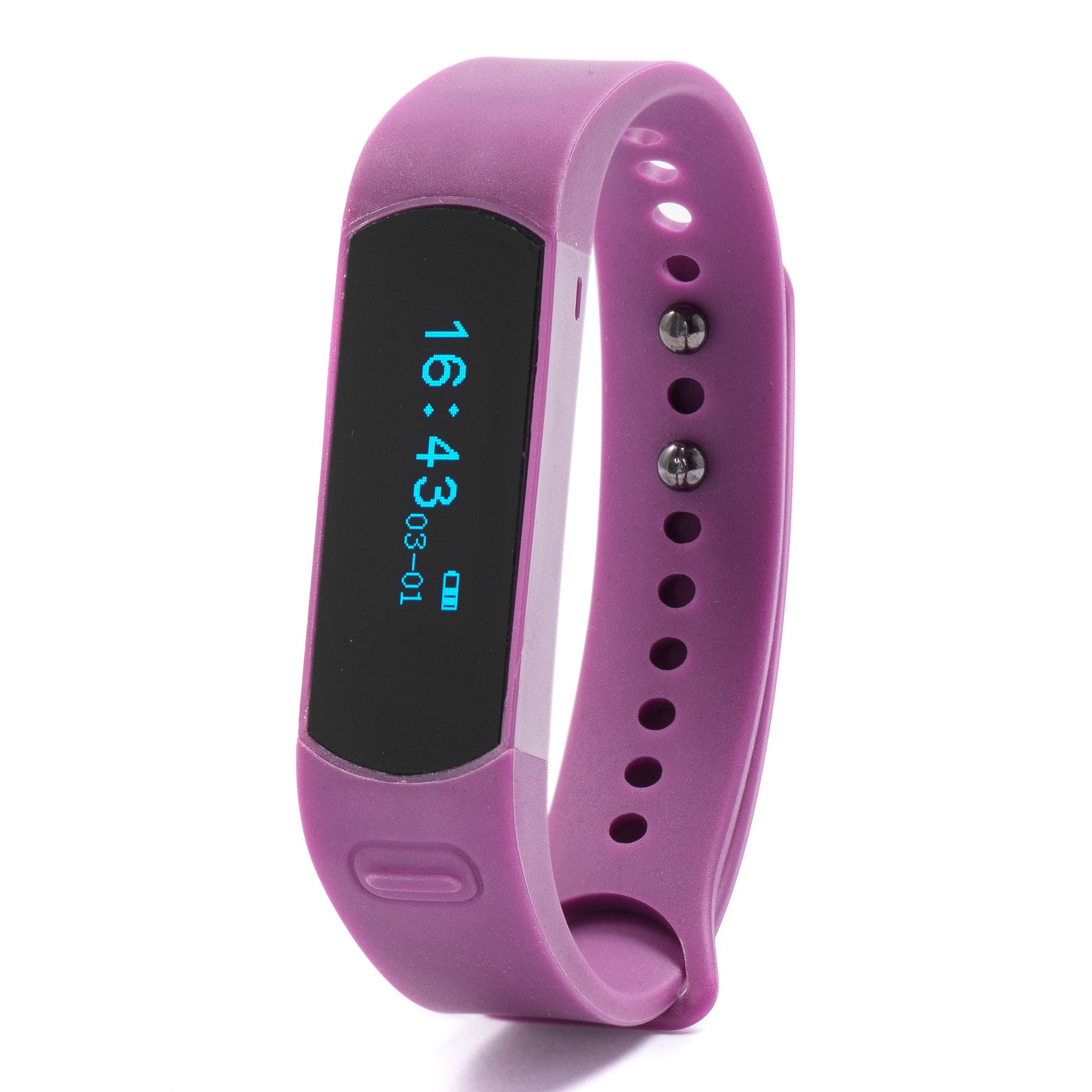 NUBAND EVOLVE Multi Sport Wireless Activity and Sleep Tracker (Plum)